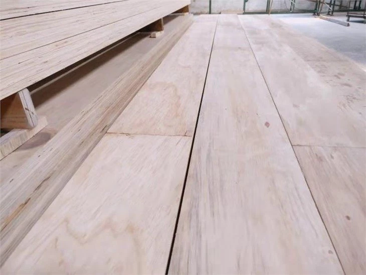 Solid Wood Plank Bed Poplar Lvl